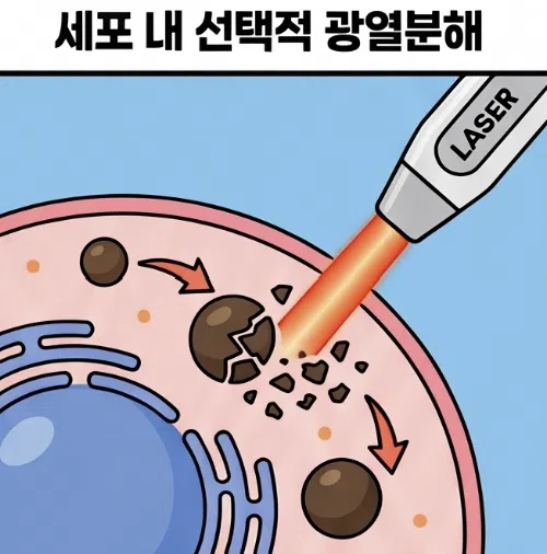 기미 레이저토닝의 원리와 시술 후 색소 변화 2 기미 레이저토닝은 어떤 원리로 작용하나요?